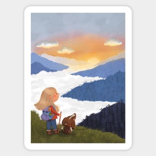 Mountain lover Sticker